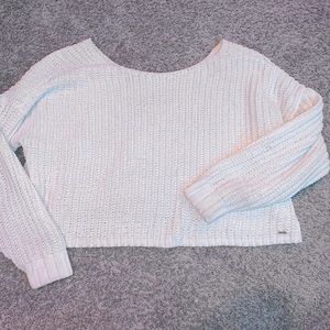Hollister oversized off the shoulder sweater